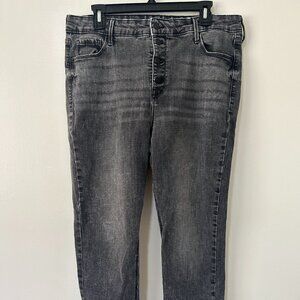 Old Navy Button-Fly Gray Jeans – Size 18